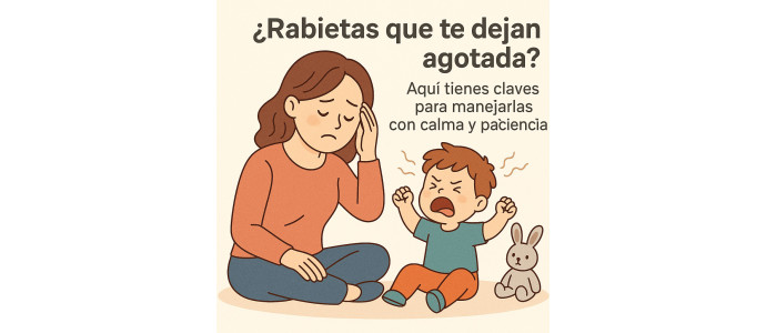 Cómo manejar las rabietas de los niños pequeños